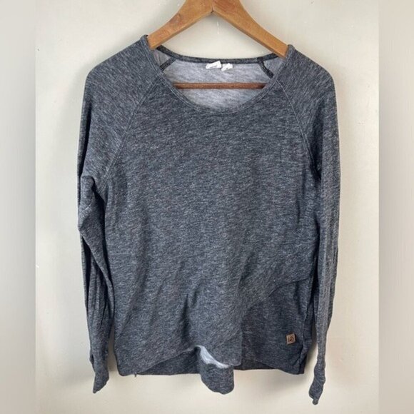 Tentree Women's Organic Cotton Acre Sweater grey Medium lightweight - Picture 1 of 10